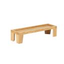 Cal-Mil Sydney Oak Taper Leg Riser, 6 inch Width x 20 inch Depth x 6 inch Height