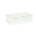 Cal-Mil White Classic Ice Housing, 20 inch Width x 12 inch Depth x 6 inch Height