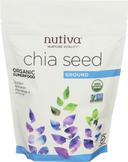 Nutiva Organic Ground Milled Chia Seeds, 12 Ounce