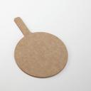American Metalcraft Pressed Wood Round Pizza Peel, 14 inch