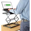 Uncaged Ergonomics Aluminum CD4 Ergonomic Laptop Stand and Standing Desk