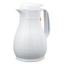 Service Ideas Eco-Serv White Foam Lined Plastic Carafe, 4 Ounce Capacity