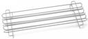 Tablecraft Chrome Plated Metal Taco French Fry Prep Rail, 23.25 x 9.5 x 2.875 inch