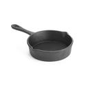 Tablecraft Cast Iron Cookware Round Mini Skillet with Handles, 12 Ounce Capacity