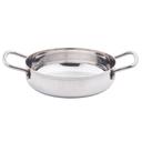 Tablecraft Stainless Steel Mini Brazier with Handles, 6 inch
