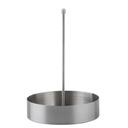 Tablecraft Brushed Finish Stainless Steel Slider and Onion Ring Tower with Base, 7 x 7 x 10 inch