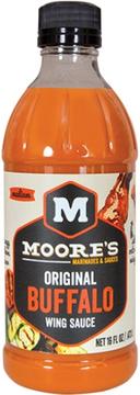 Moores Original Buffalo Wing Sauce, 16 Ounce -- 6 per case