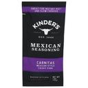 Kinders Carnitas Mexican Seasoning, 1 Ounce -- 15 per case