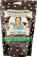 Newmans Own Organic Turkey and Sweet Potato Dog Treats, 10 Ounce -- 6 per case