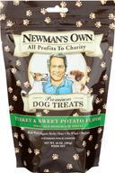 Newmans Own Turkey and Sweet Potato Flavor Dog Treat, 10 Ounce -- 6 per case