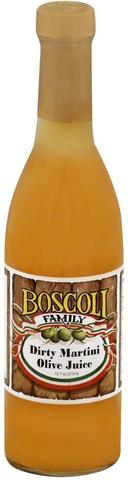 Boscoli Dirty Martini Olive Juice, 12.7 Ounce -- 12 per case