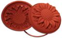 Silikomart Uniflex Alimentary Silicone Sunflower Mold, 10.25 inch Diameter x 2.75 inch Height Cavity