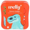 Welly Dinosaur Assorted Flex Fabric Bravery Bandages, 48 count