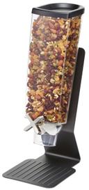 Rosseto EZ Pro H1B 1 Container Black Matte Tabletop Dispenser, 6.3 x 8.13 x 17.25 inch