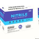 Safeko X-Large Black 4 Mil Powder Free Nitrile Examination Gloves, 100 count -- 10 per case