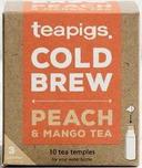 Teapigs Peach and Mango Cold Brew Tea - 10 count per pack -- 6 packs per case