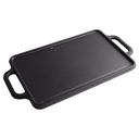 Victoria Reversible Rectangular Cast Iron Griddle, 12.5 x 7.5 inch -- 4 per case