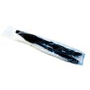 Empress Heavy Weight Black Polystyrene Cutlery Kit -- 250 per case