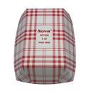Nova PFAS Free Red Plaid Food Tray, 5 Pound Capacity -- 500 per case