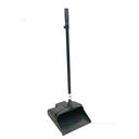Performance Plus Black Lobby Dust Pan with Metal Handle