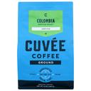 Cuvee Coffee Colombia Medium Roast Ground Coffee, 12 Ounce -- 6 per case