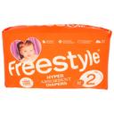 Freestyle Size 2 Hyper Absorbent Baby Diaper, 32 count -- 6 per case