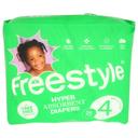 Freestyle Size 4 Hyper Absorbent Baby Diaper, 24 count -- 6 per case