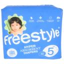 Freestyle Size 5 Hyper Absorbent Baby Diaper, 22 count -- 6 per case