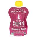 Mamma Chia Organic Strawberry Banana Vitality Chia Squeeze, 3.5 Ounce -- 16 per case