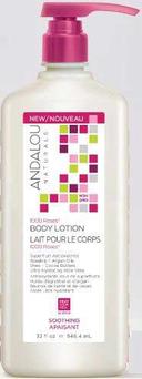 Andalou Naturals Sensitive 1000 Roses Soothing Body Lotion, 32 Fluid Ounce