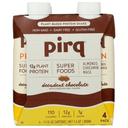 Pirq Chocolate Plant Based Protein Shake, 44 Fluid Ounce -- 3 per case