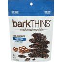 Bark Thins Pretzel with Sea Salt Dark Chocolate Snacks, 4.7 Ounce -- 12 per case.