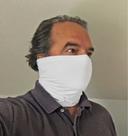 Safe Plus Face Large Gray Neck Face Safe Gaiter, 9 x 9 x 15 inch