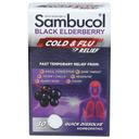 Sambucol Black Elderberry Homeopathic Cold and Flu Relief Tablets, 30 count -- 3 per case