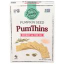 Foodies Vegan Rosemary and Pink Salt Pumthins Crackers, 4.25 Ounce -- 6 per case