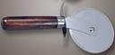 American Metalcraft Wood Handle Pizza Cutter, 4 inch Dia