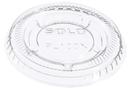 Solo PET Clear Round Small Cup Lid Only -- 2500 per case