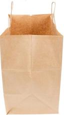 Duro Hilex Poly Dubl Life 100 Percent Kraft Recycled Super Royal Shopping Bag, 14 x 10 x 15.75 inch -- 200 per case