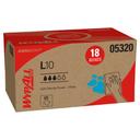 WypAll General Clean L10 White 1 Ply Paper Light Cleaning Towel, 9 x 10.5 inch -- 2250 per case.