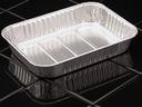 Pactiv Oblong Aluminum Tray, 24.5 Ounce Capacity -- 1000 per case