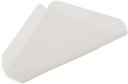 SCT White Pizza Wedge Tray, 7 3/4 x 8 7/16 inch -- 500 per case