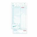 Ncco Mahalo Large Two Part Carbonless Guest Check, 4.25 x 9 inch -- 2000 per case.