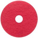 Prime Source Red Spray Buffing Pad, 17 inch -- 5 per case