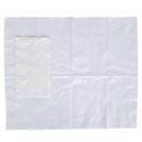 Right Choice White Paper 1/8 Fold 2 Ply Dinner Napkin, 14.2 x 16.5 inch -- 3000 per case.