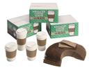 W Packaging Kraft Kraft Coffee Sleeve, 12 to 20 Ounce -- 500 per case.