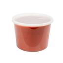 Fineline Settings Fineline Clear Polypropylene Deli Container with Lid, 64 Ounce Capacity -- 120 per case