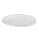 EcoSystems Translucent Polypropylene Recessed Lid Fits 8 to 32 Ounce Containers -- 500 per case