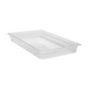 Cambro Full Size Translucent Polypropylene Food Pan, 20 7/8 x 12 3/4 inch -- 6 per case
