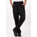 Chef Works Black Extra Small Classic Fit Cool Vent Baggy Chef Pant