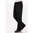 Chef Works Black Medium Classic Fit Cargo Chef Pant for Men